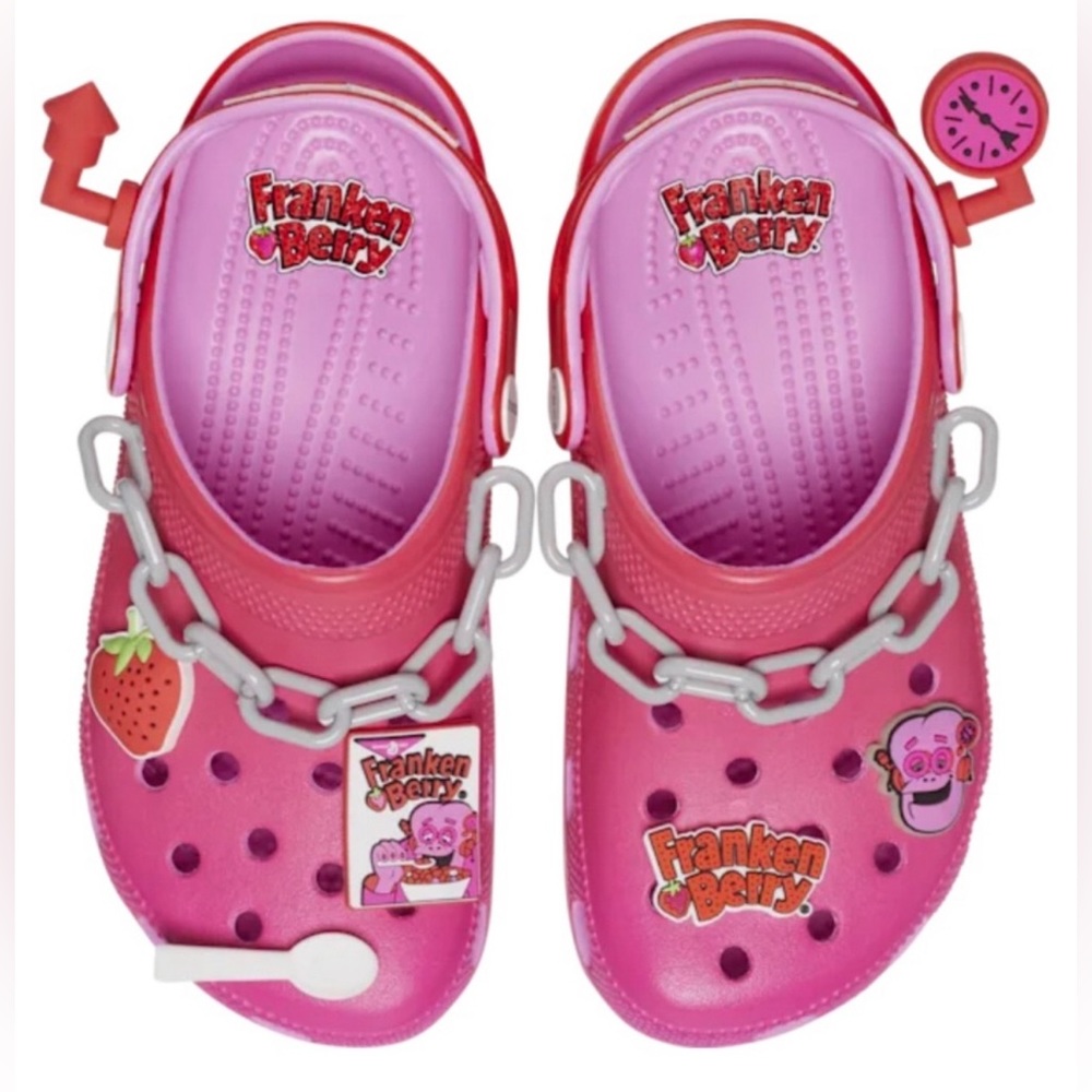 w6 crocs frankenberry shoes nwt